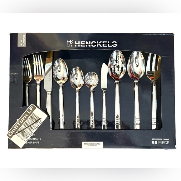 Henckels - Madison Square 65-piece Flatware Set
